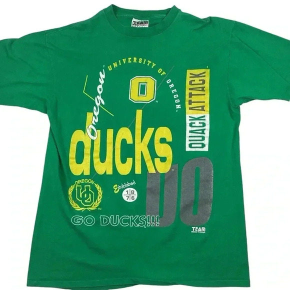 American Vintage Other - Vintage Oregon Ducks AOP single stitch tshirt